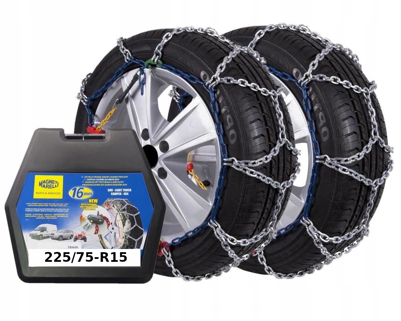 Łańcuchy śniegowe MAGNETI SUV/BUS GR240 225/75-R15
