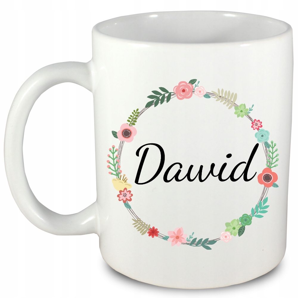 

kubek z imieniem Dawid, 3