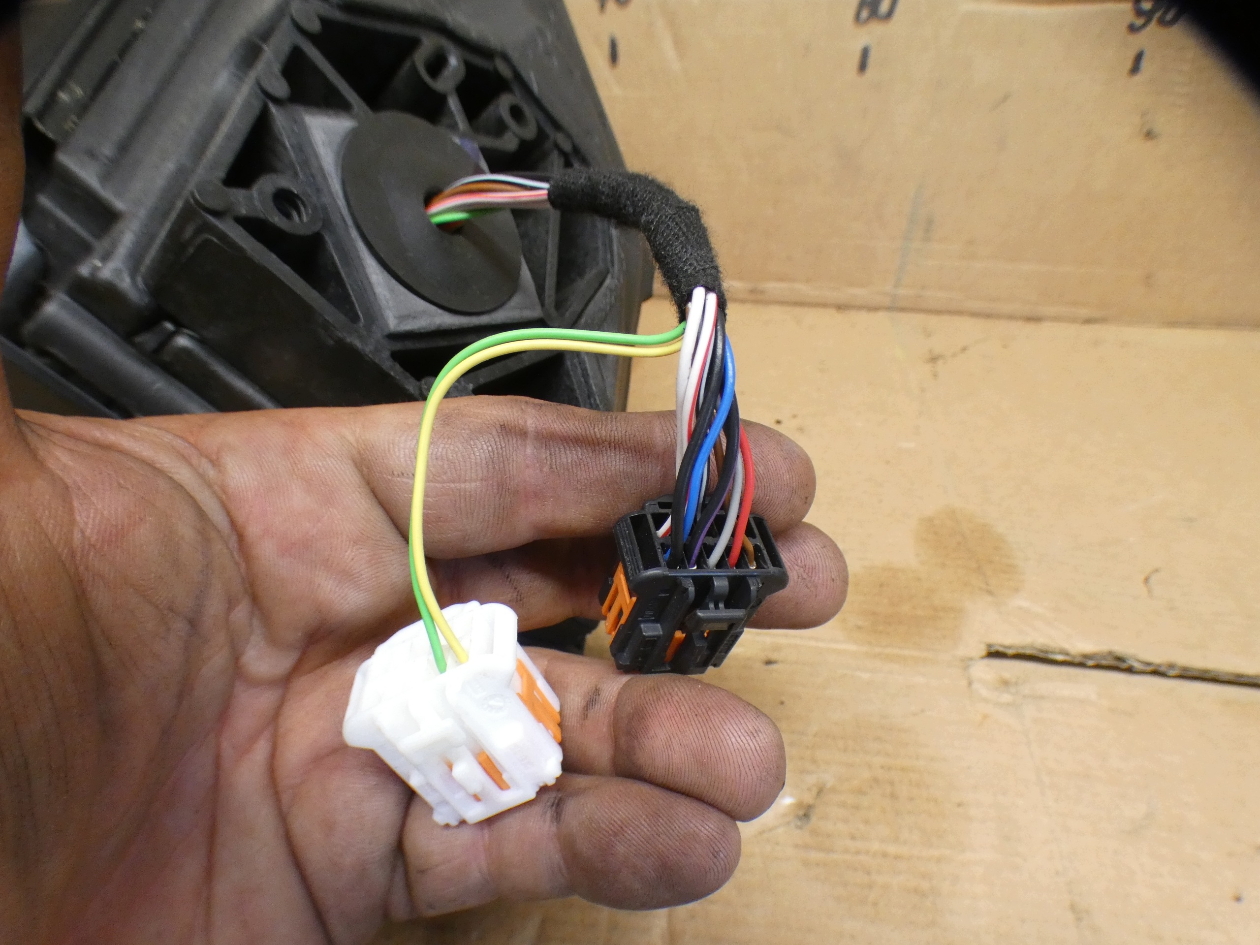 electrics mirror side left side Peugeot 3008 II 11pin kwe kwed