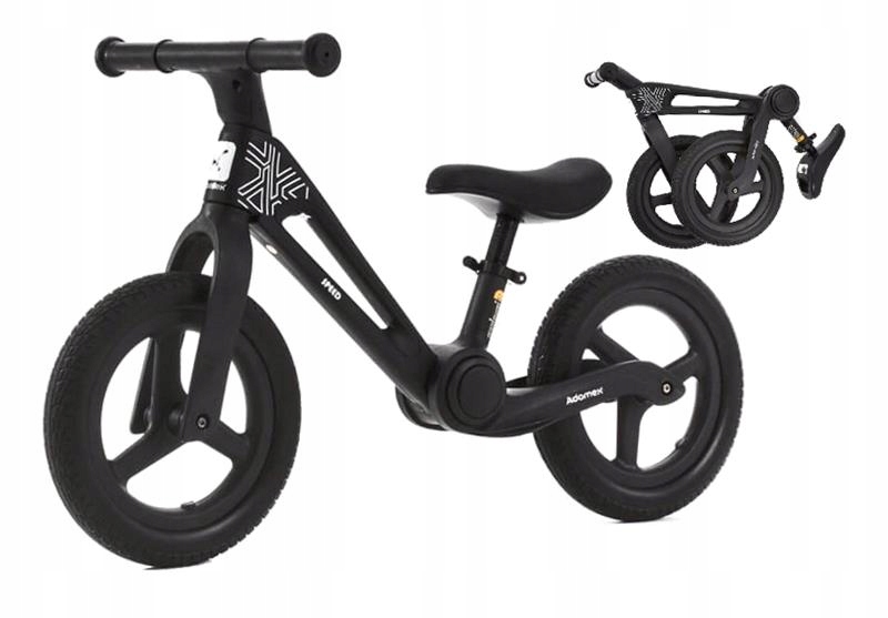 Adamex Składany Rowerek Biegowy M8 Speed Dla Dziecka 2-3-5 Lat Do 35 Kg