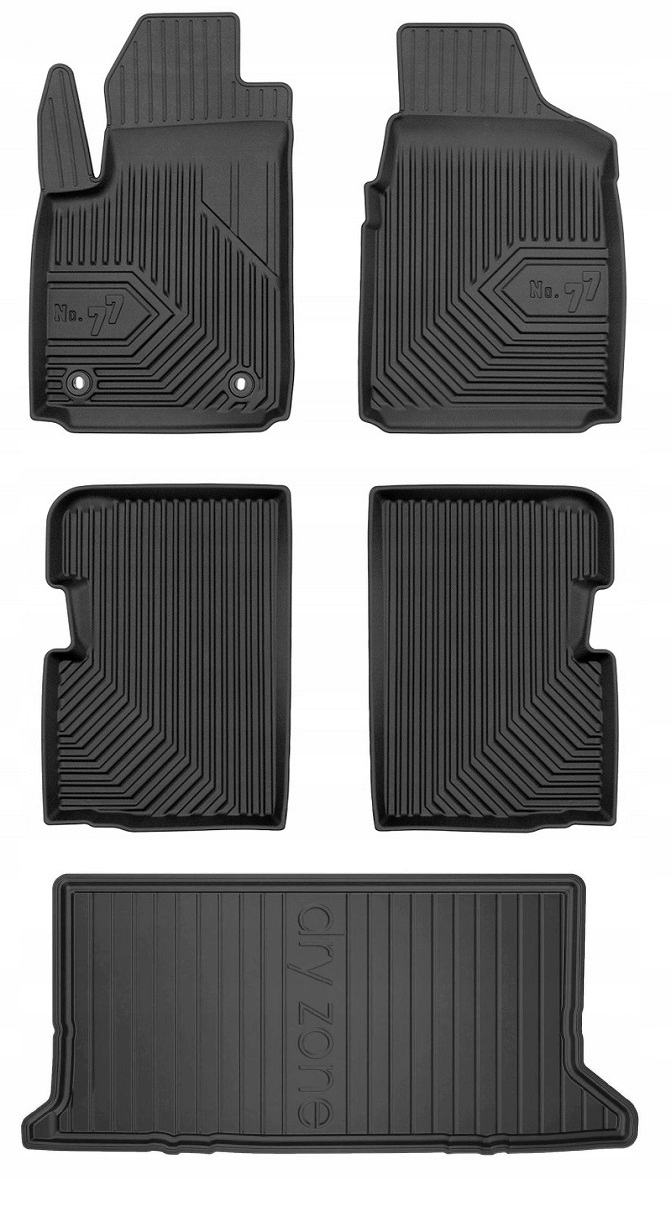 Set 77 Koberce a rohože Ford Ka 2 Hatchback 2008-2016