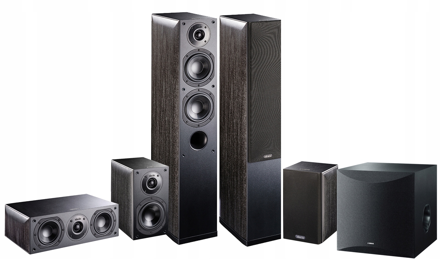 Zestaw kolumn 5.1 Indiana Line Nota 550 + NS-SW100