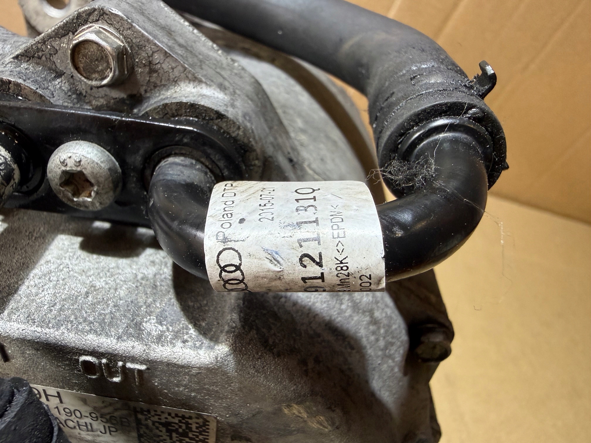 AUDI A8 D4 3.0 TDI ALTERNATOR 190A 059903019H