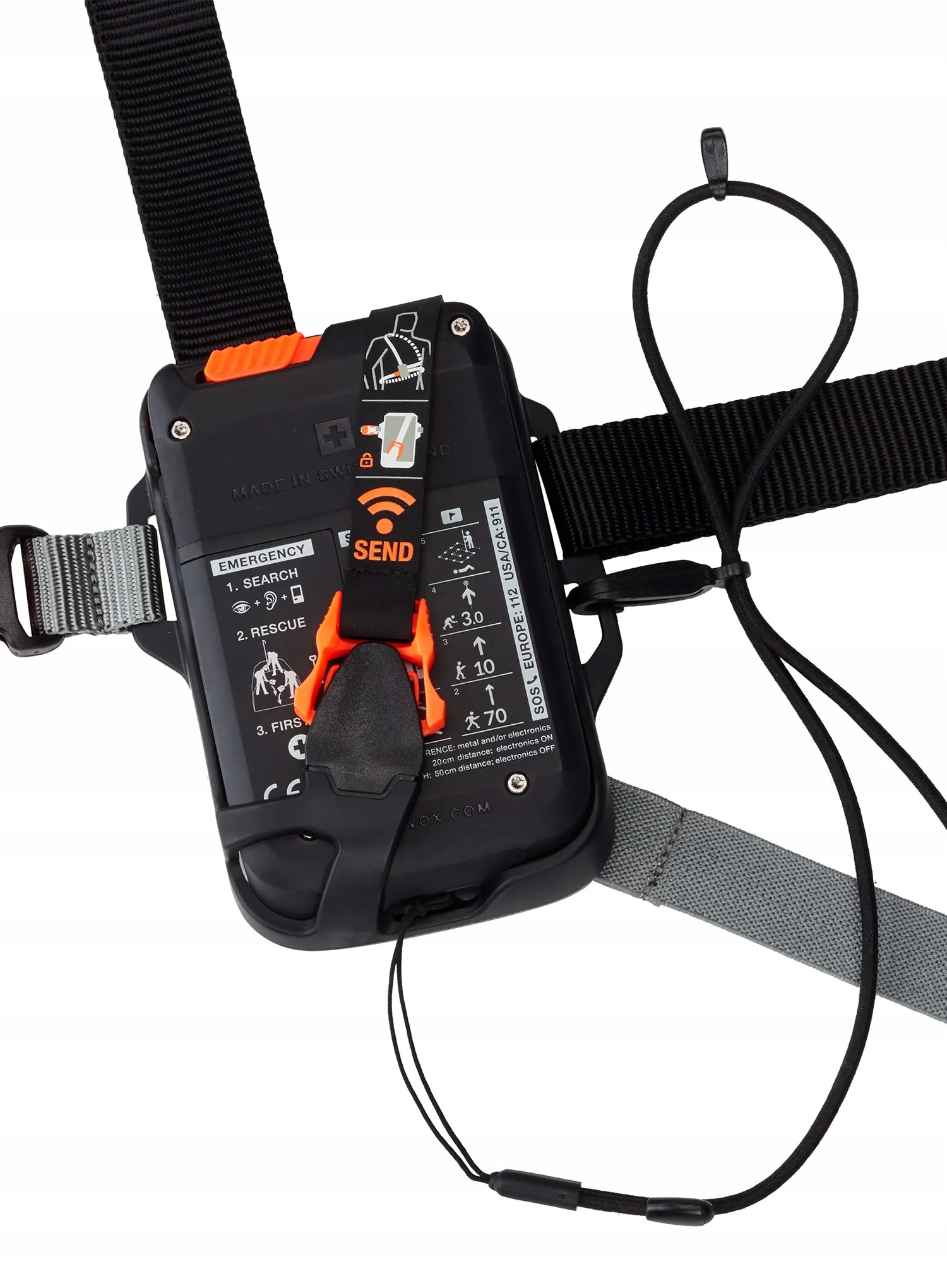 Лавинний Датчик Mammut Barryvox S2 - Чорний