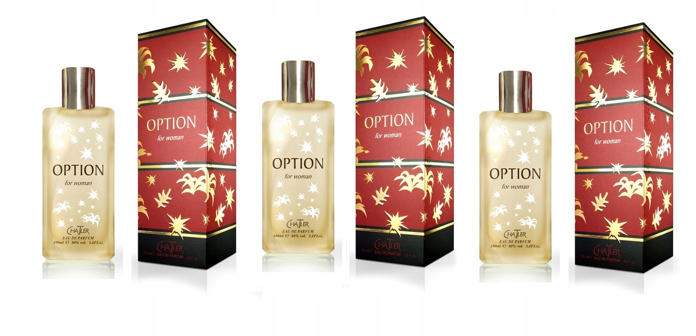 Chatler Option Woman 3x100 ml parfémovaná voda