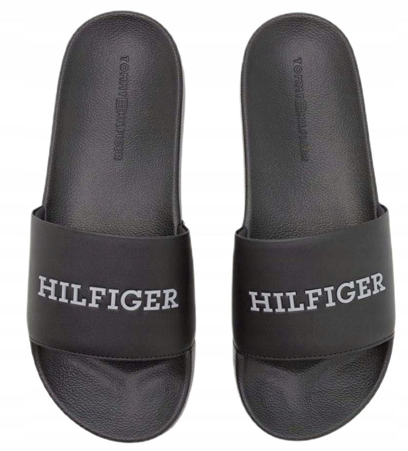 Pánské Pantofle Tommy Hilfiger Bazén Sport Th Léto Černé Marco 49D vel. 41