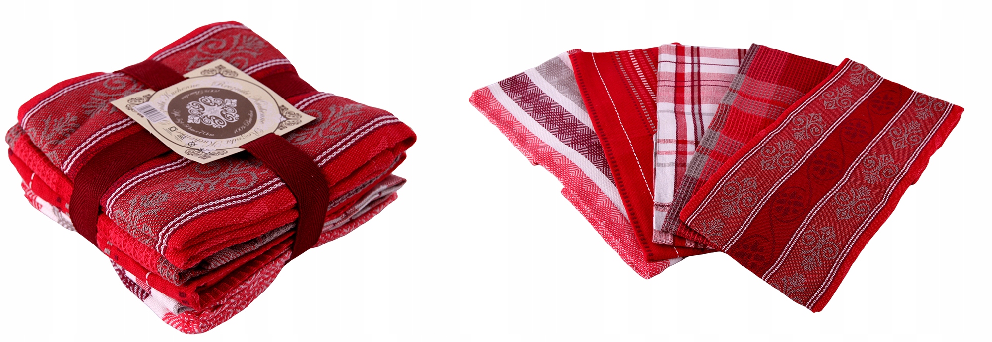 

Komplet Ścierek 5SZT 50x70 Ręcznik Ścierka