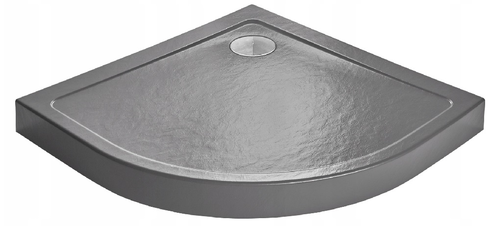 Brodzik Radaway Doros A Compact Stone antrac 80x80