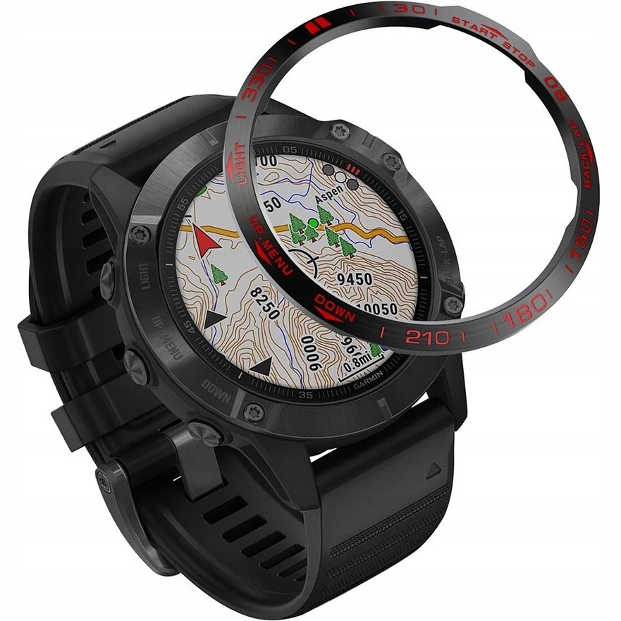 

Bezel Ring Stalowa Ramka Do Garmin Fenix 6/6 Pro