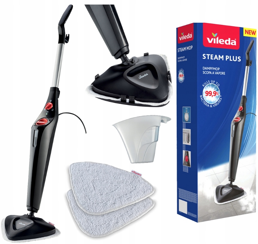 MOP VILEDA PAROWY STEAM PLUS ELEKTRYCZNY 1550W 400