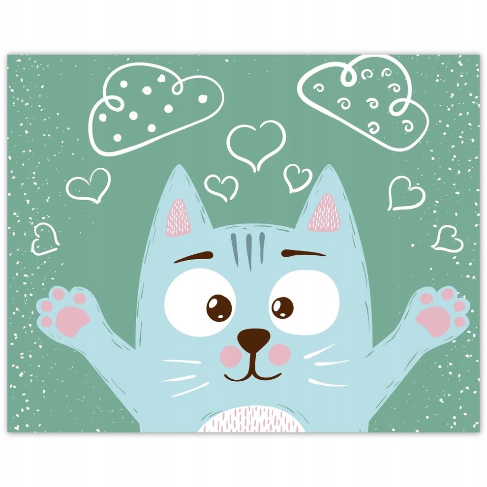 

Plakat 50x40 Kot Kotek Koty Kicia