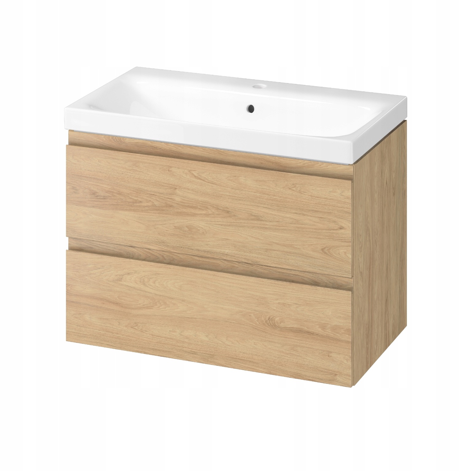 Cersanit Moduo 80 skříňka s umyvadlem 80 cm dub hikora koupelnová sada