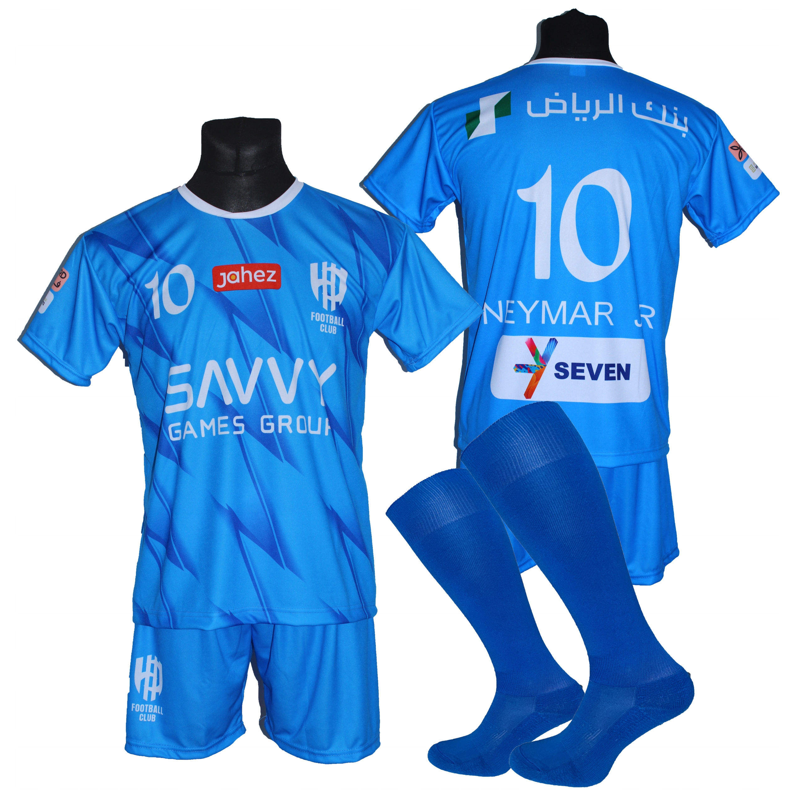 NEYMAR JR komplet strój piłkarski AL HILAL r 128 Płeć chłopiec