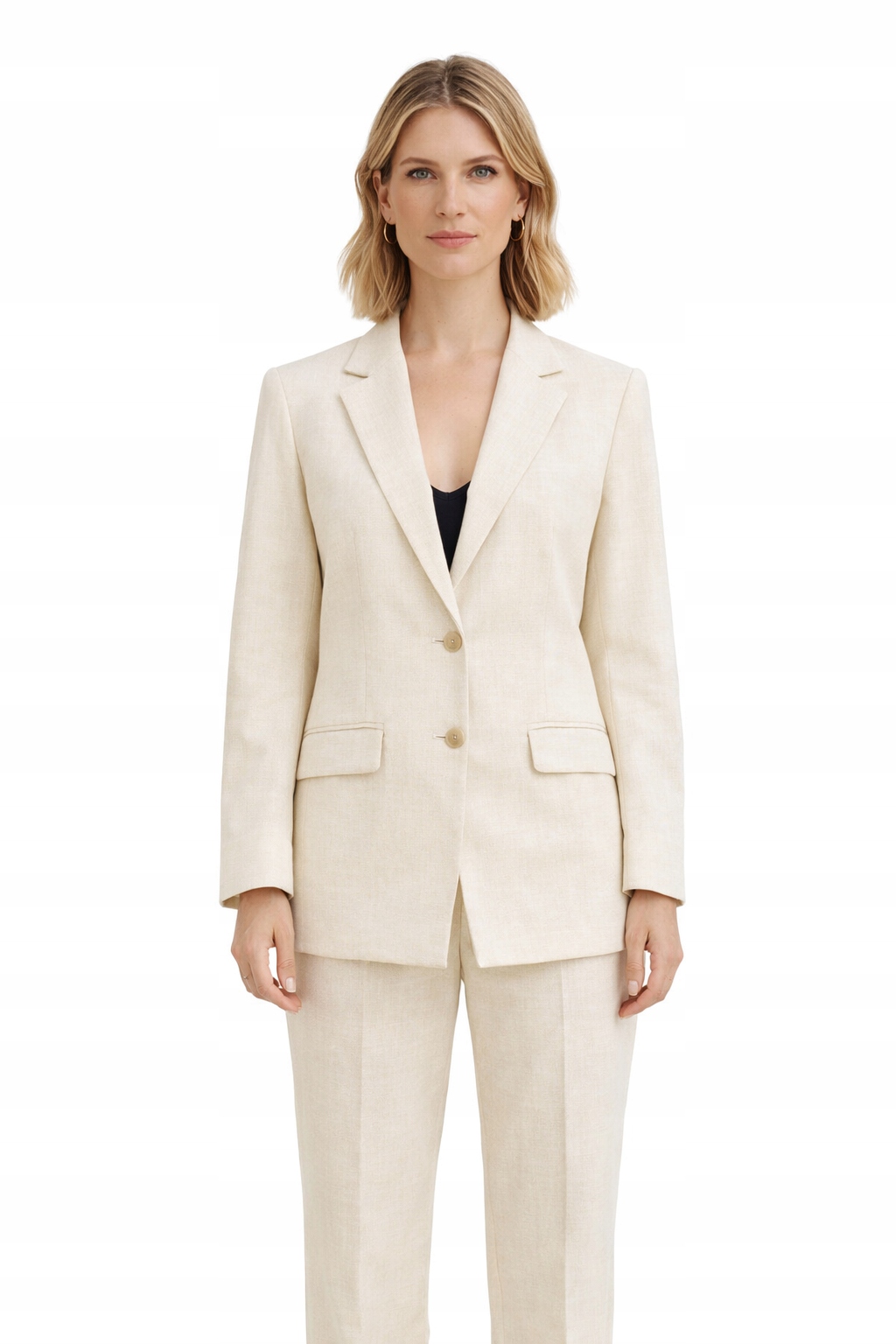 Světle Béžová Sako Námořnická Zařízení S Klasickými Klapkami M I4A