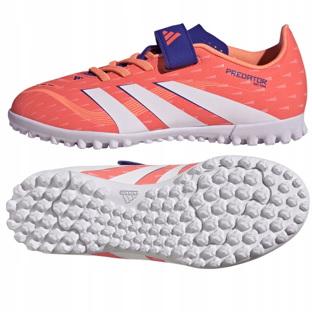 Adidas Predator Club Jr Tf (38) Boty Turfy Unisex Jr Červená