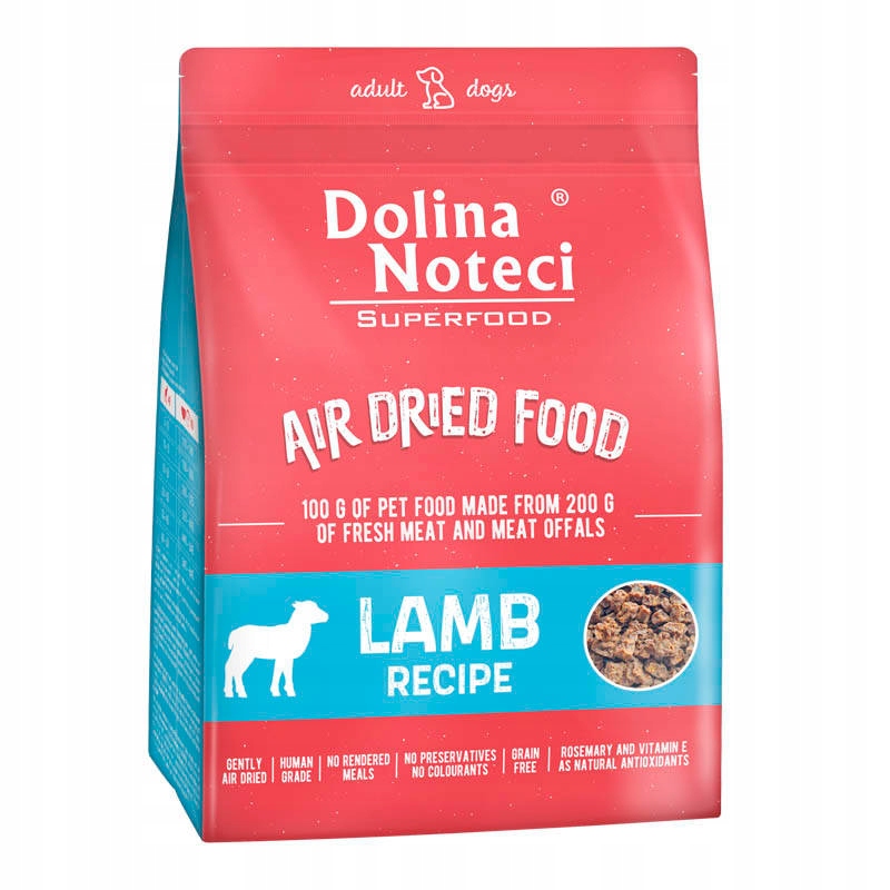 Levně Dolina Noteci Superfood Jehněčí jídlo – krmivo pro psy 5 kg