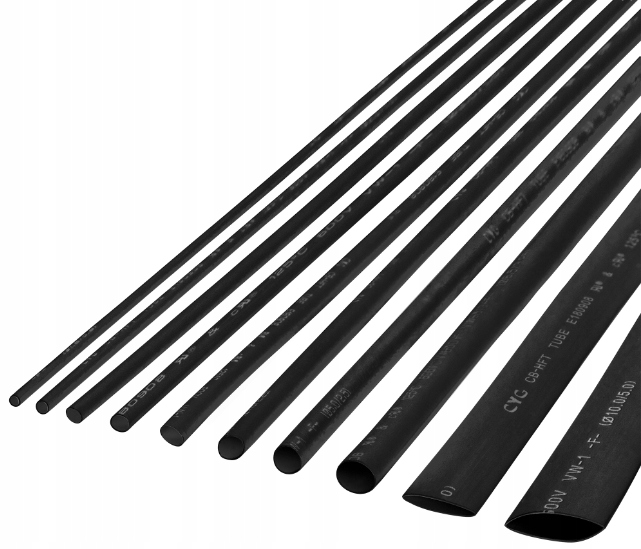 ZESTAW RUREK izolacja termokurczka 10rodz 10m(1000