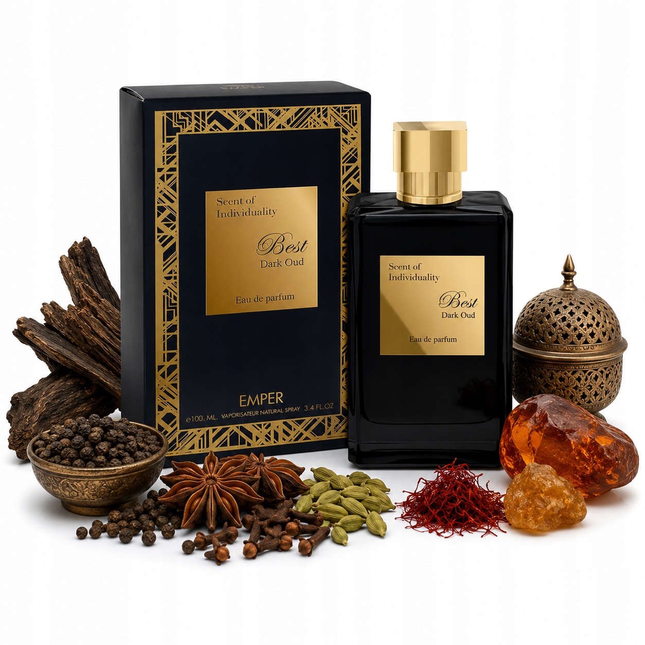 Oryginalne Perfumy Arabskie Emper Best Dark Oud Edp+gratis!