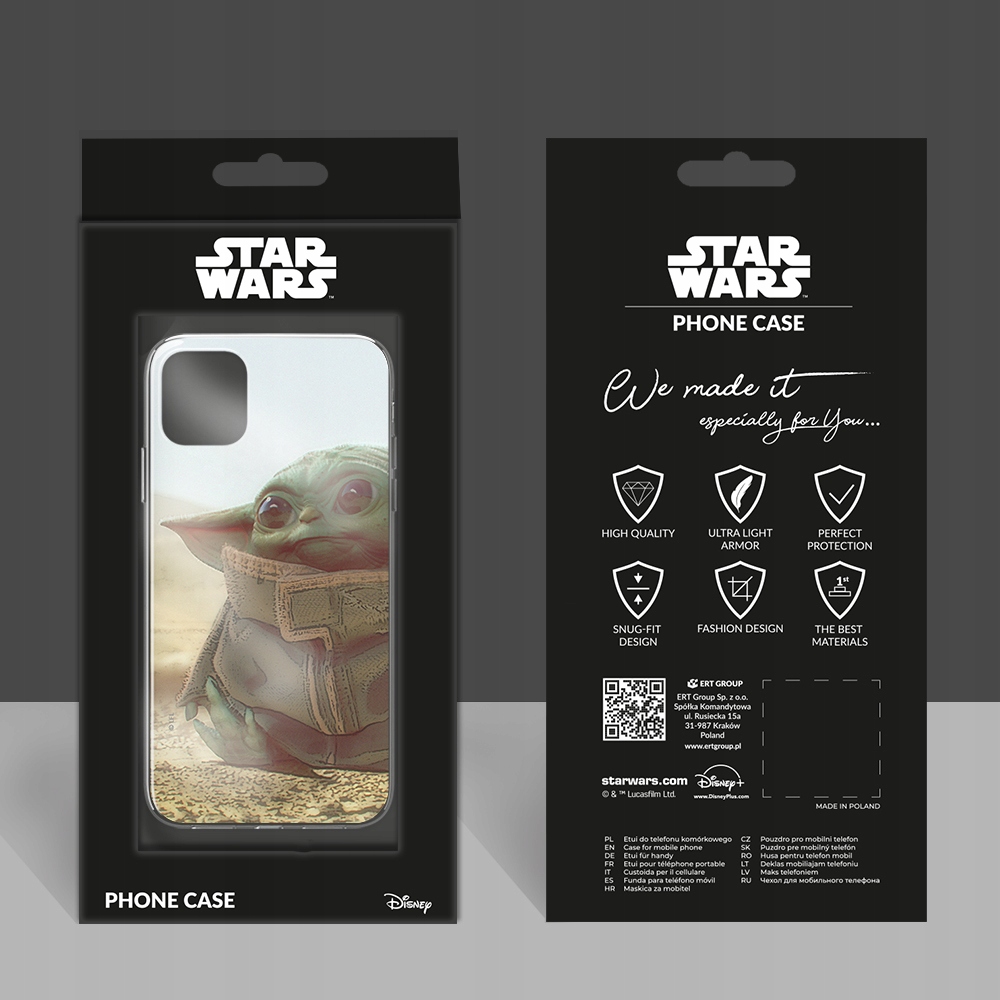 Etui Star Wars do Iphone 12 12 Pro Baby Yoda 003