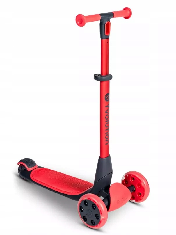 Yvolution Glider Nua Hulajnoga Trójkołowa Red 3-10 lat 50 kg