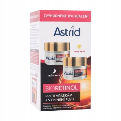 Astrid Bioretinol pokročilý denní a noční krém proti vráskám, 50+50 ml