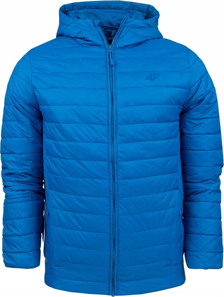 Pánská Péřová Bunda 4F Modrá, velikost S