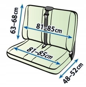 POKROWIEC NA FOTEL 2 OSOBOWĄ KANAPĘ PERUN DV2 M Waga produktu z opakowaniem jednostkowym 0.8 kg