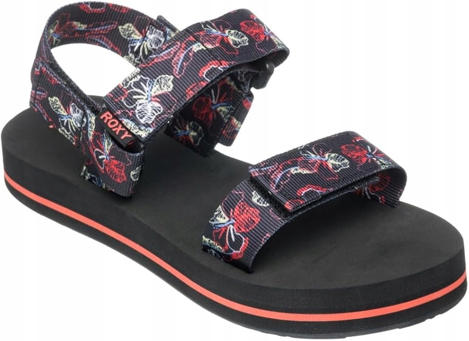 Roxy Dámské Sandály S Potiskem Floral Na Ploché Podrážce 36 6DA