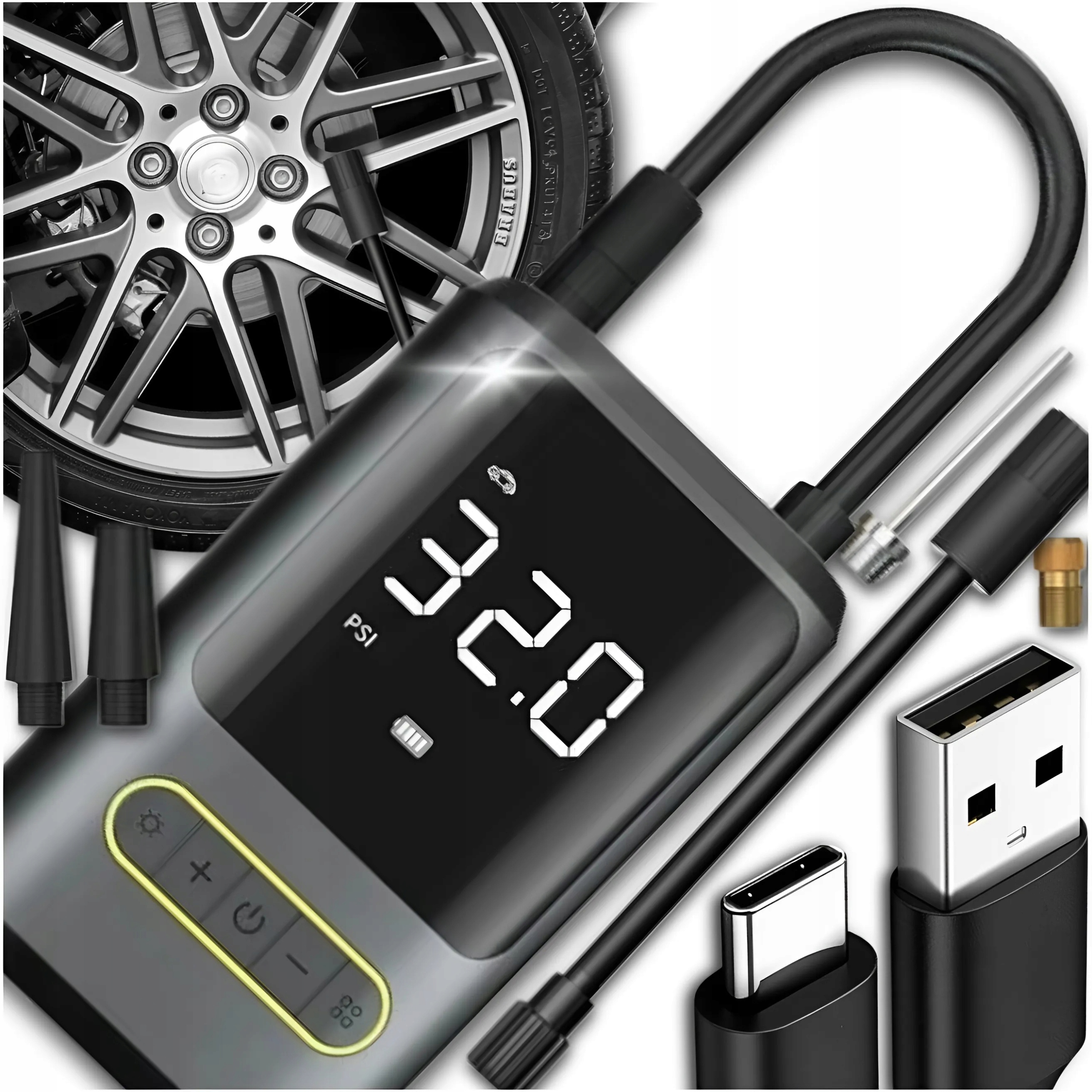 BEZPRZEWODOWA POMPKA ELEKTRYCZNA KOMPRESOR SA