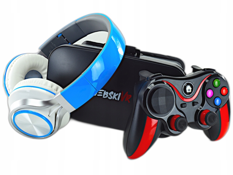 Brýle Vr sluchátka Gamepad Bezdrátový
