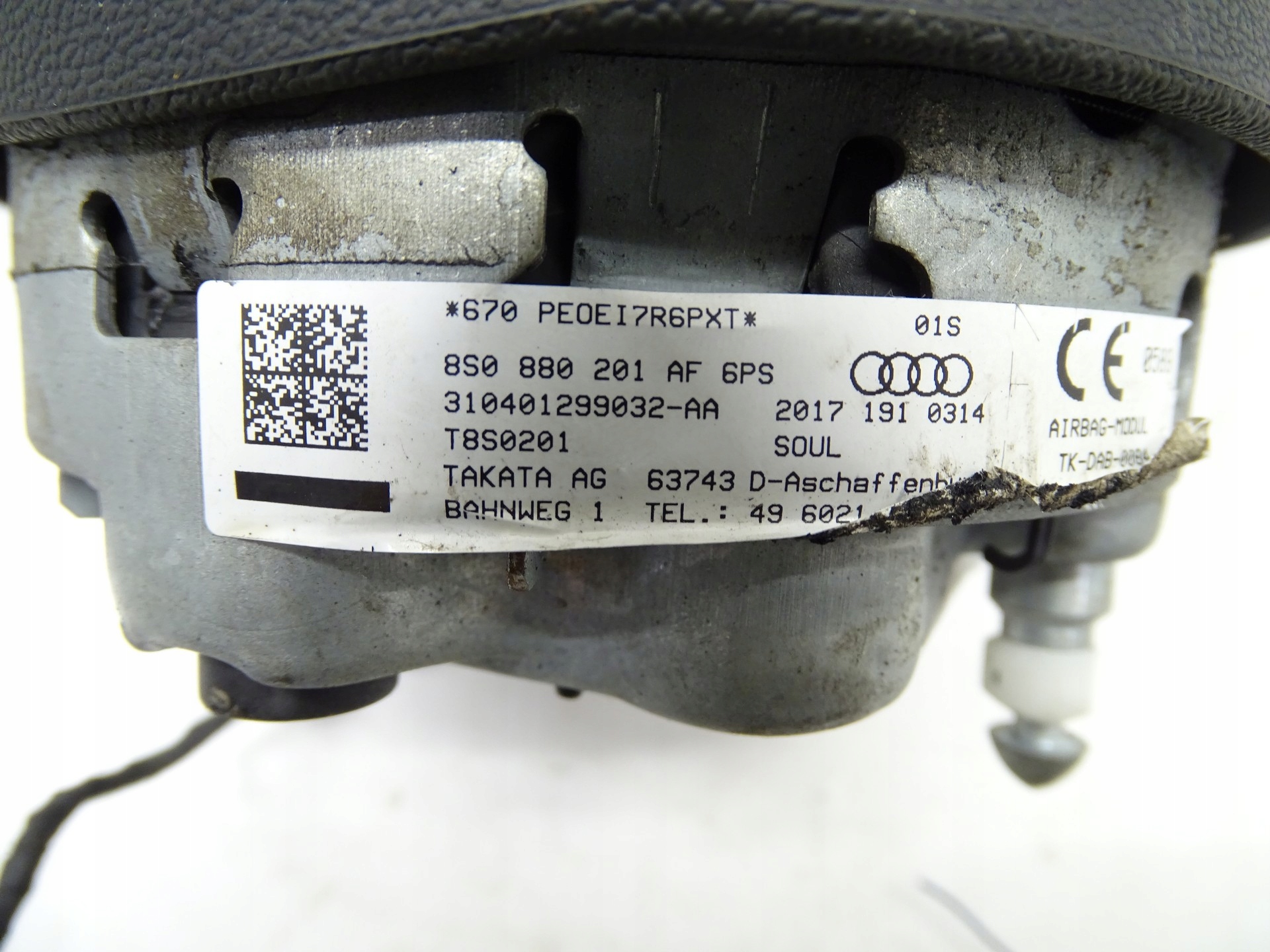 airbag airbag driver´s AUDI TT 8S0880201AF