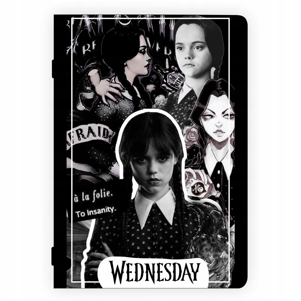 

Zeszyt Wednesday Addams A5 60 kartek w linie