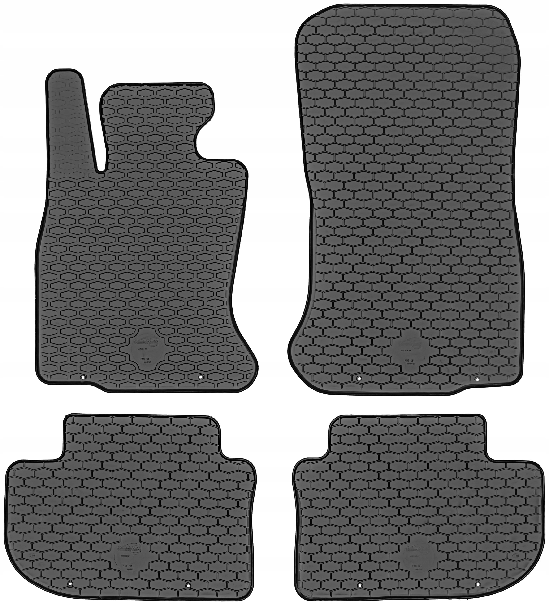 Килимки Маггрупа резинові 220434 4 el.