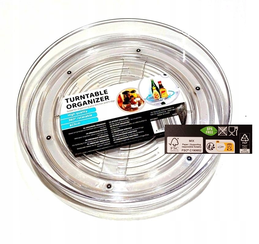ORGANIZER na przyprawy, pojemniki 23cm OBROTOWY Marka Zd trading
