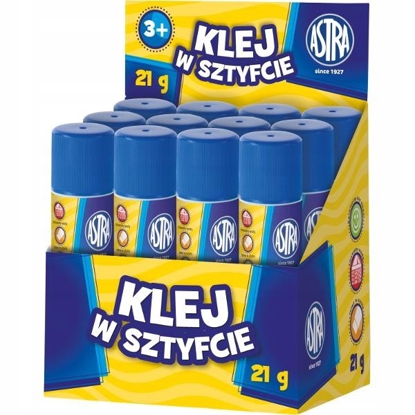 

Zestaw 12 X Klej W Sztyfcie 21G Astra