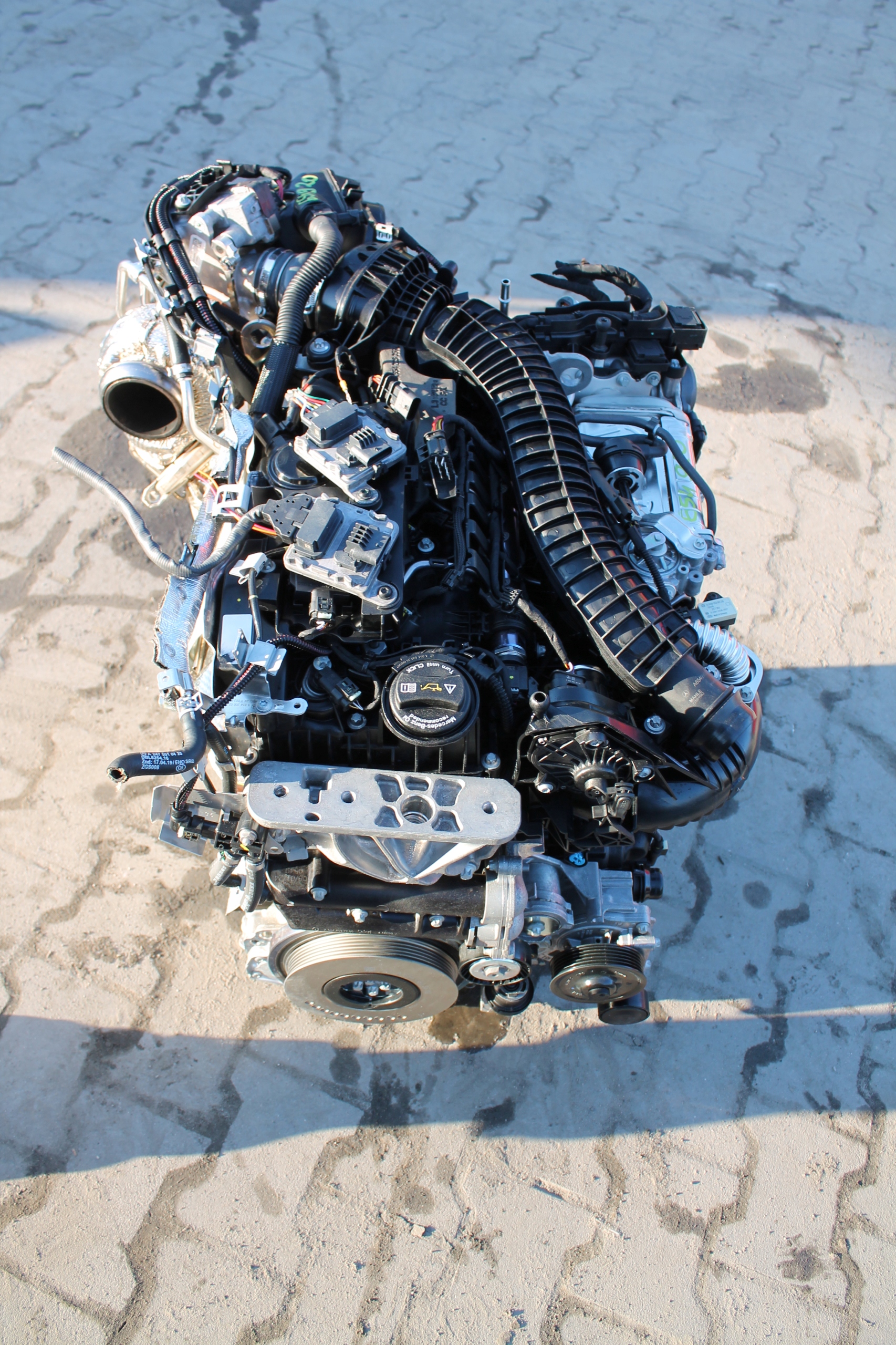 engine complete MERCEDES GLA 654920 10 TYSKM