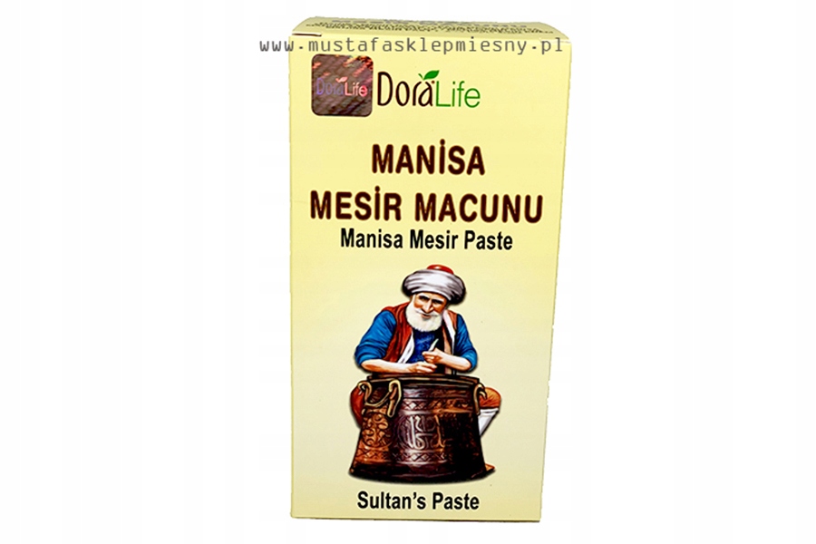 

Turecka ziołowa pasta Dora Life Mesir 400 g