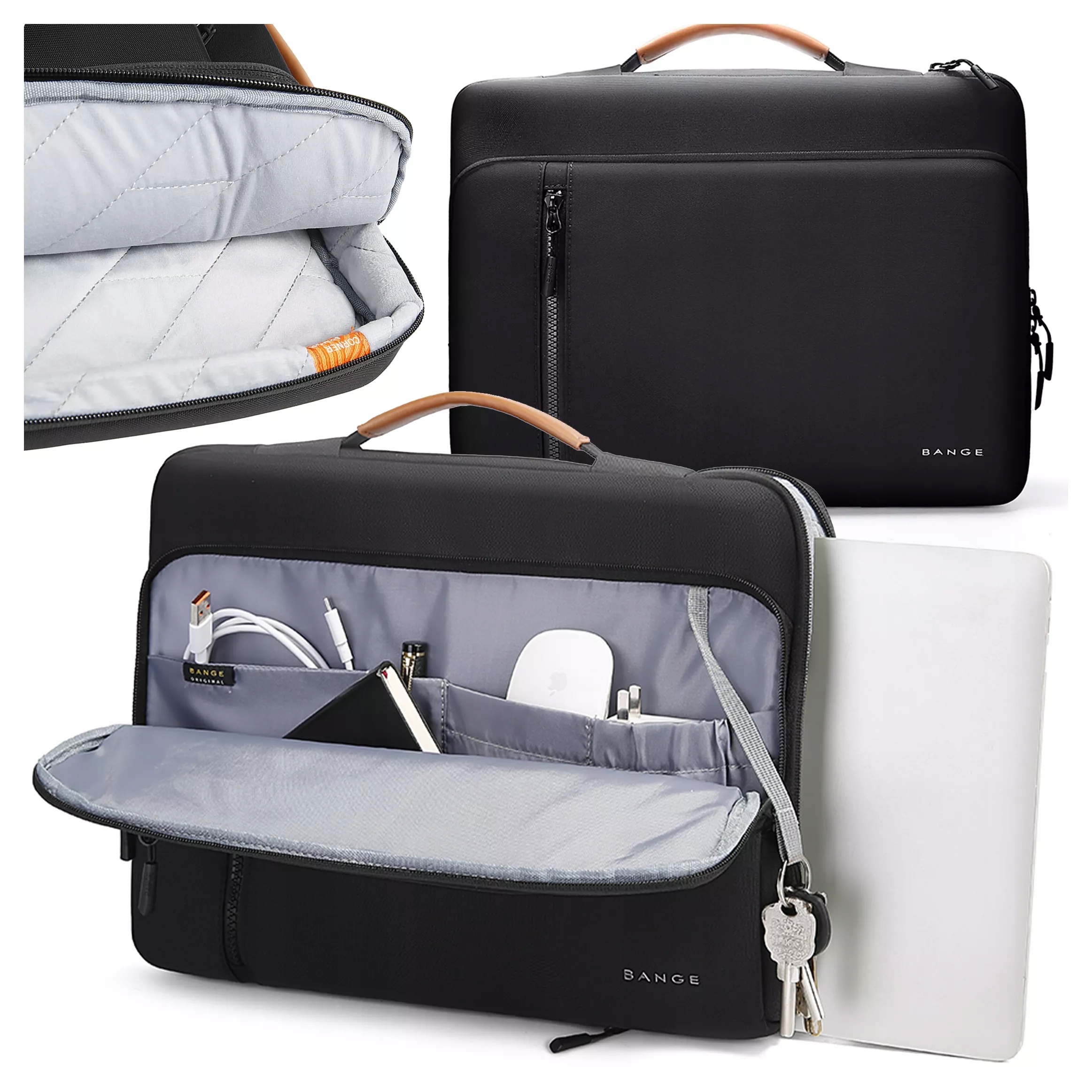 Brašna pouzdro obal, aktovka pro notebook MacBook 13 14 Pro Air M1 M2 3