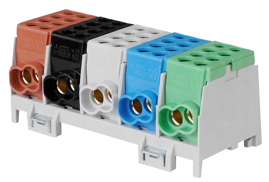 

Blok Rozdzielczy Zacisk Odgałęźny 1x25/16 3L+N+PE