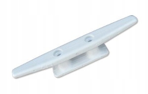 Knaga 80 mm biała