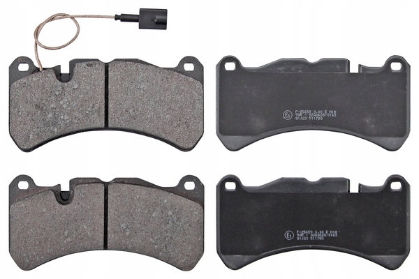 35173 - ГАЛЬМІВНА КОЛОДКА. MASERATI QUATTROPORTE VI 13-ПЕРЕДНЯ