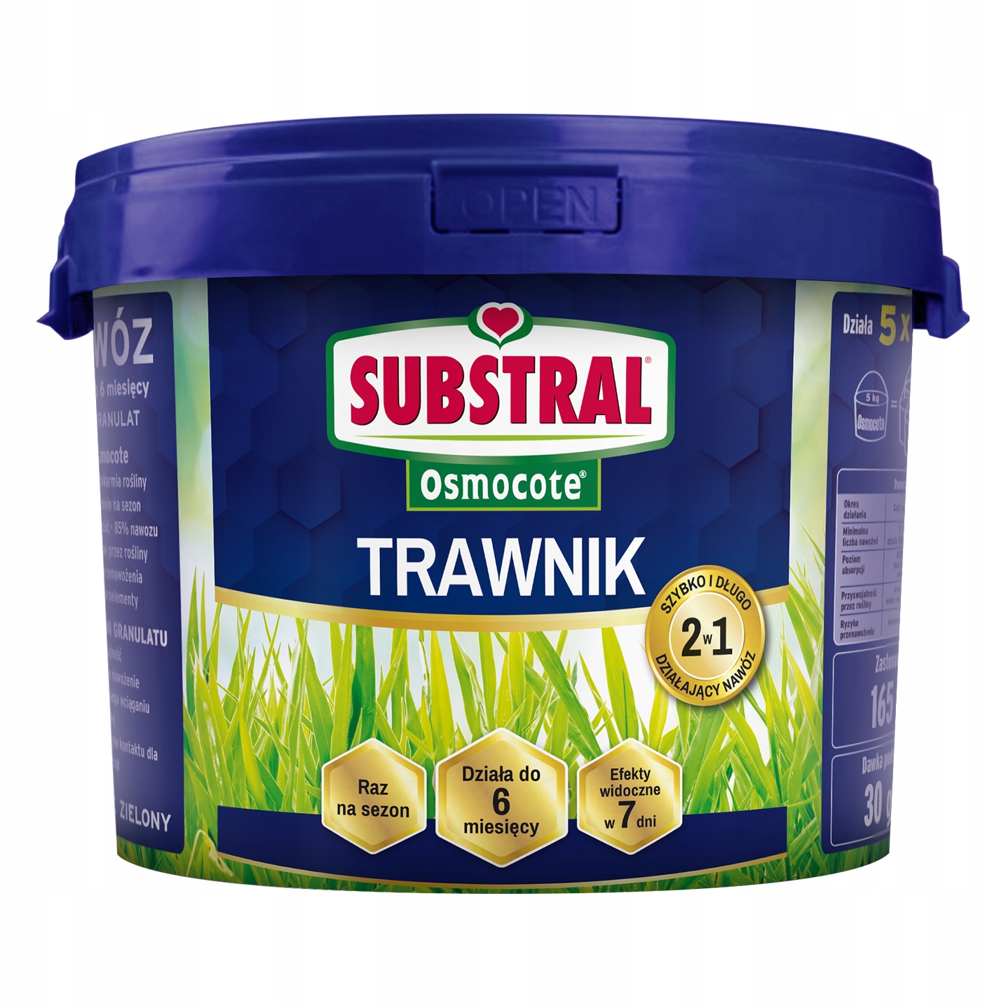 Substral Hnojivo Osmocote pro trávník 5 kg