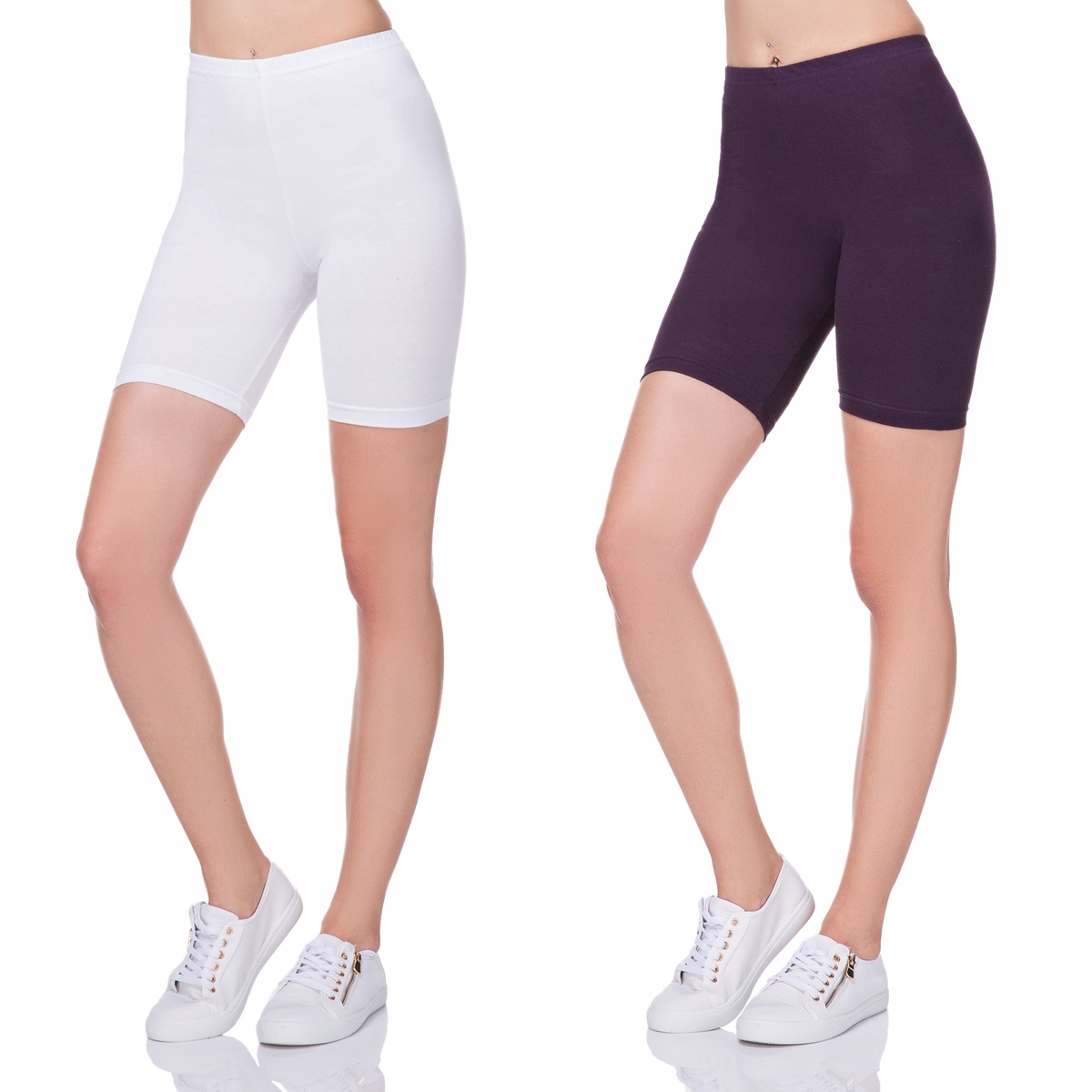 

Krótkie Kolarki Siłownia Spodenki Dwupak Lk L