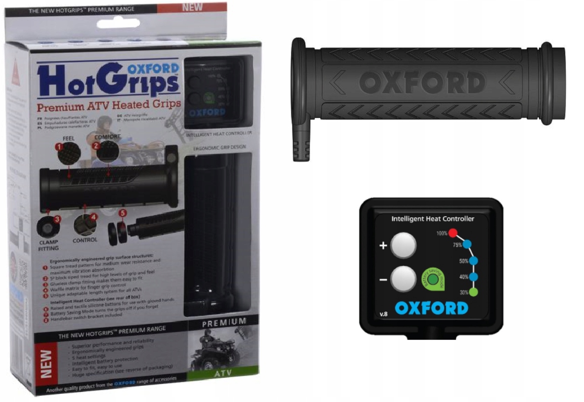 OF770 - Oxford Premium ATV HOTGRIPS з підігрівом