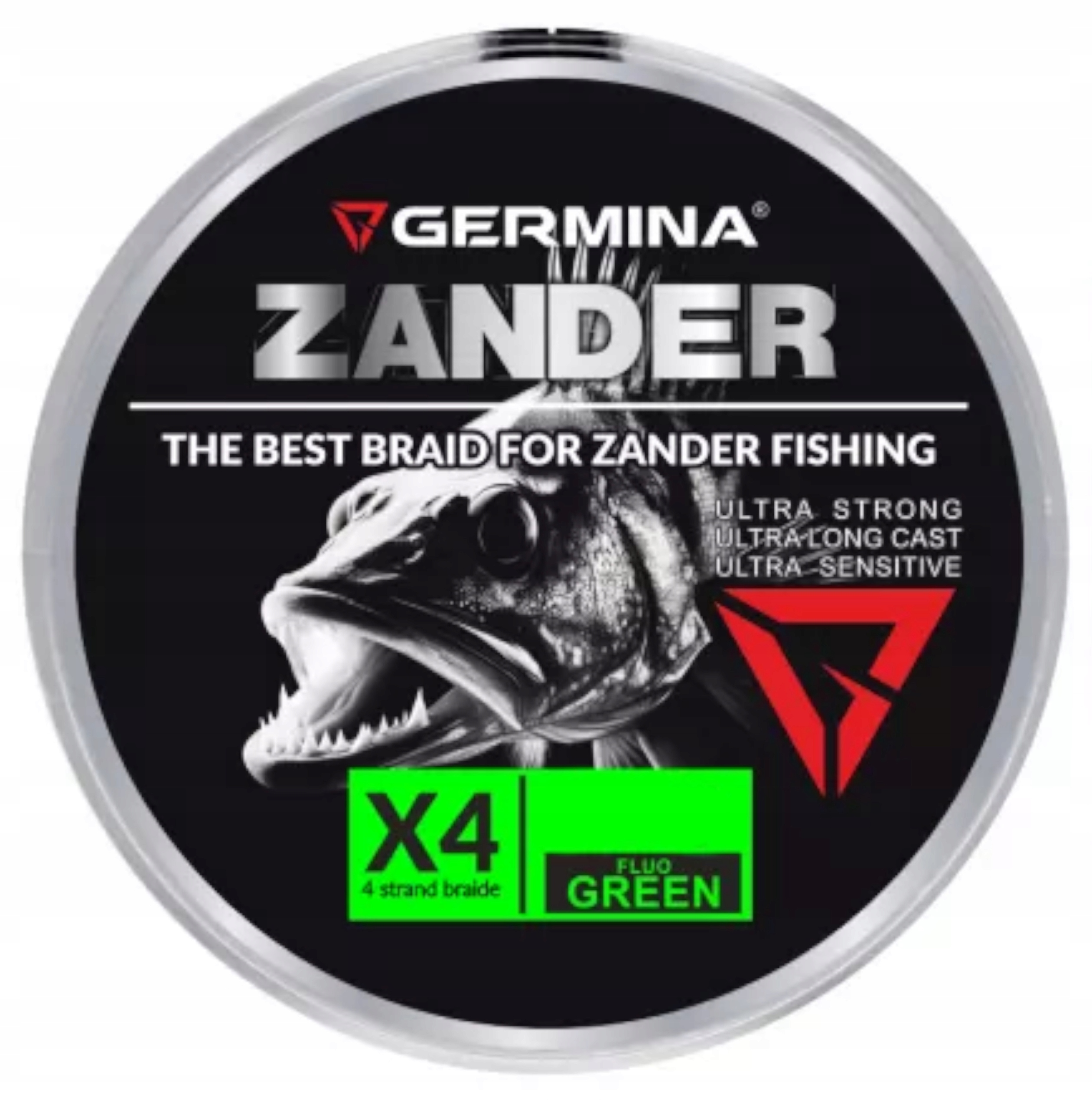plecionka x4 Germina Braid Zander Spinn dł.150m 0,12mm