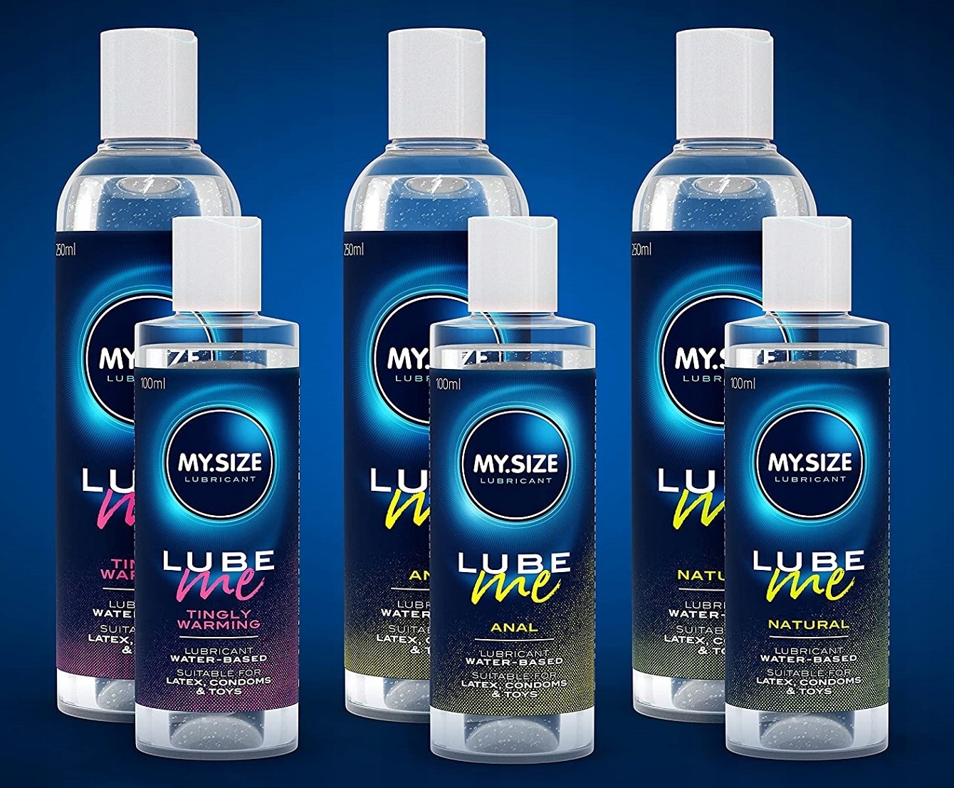 MY.SIZE Lube Me Tingly Warming rozgrzewający 250ml Typ żel