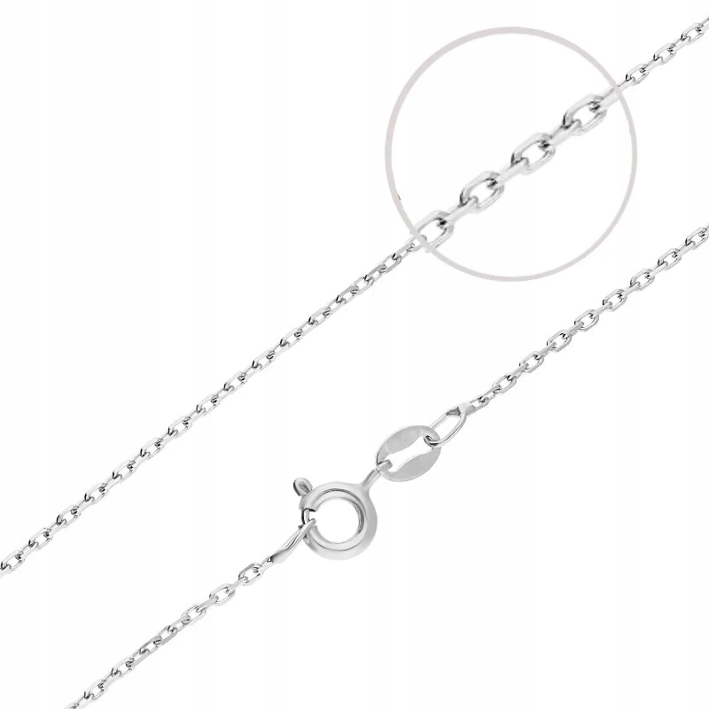 Řetízek anker ze stříbra 925, elegantní model pro přívěsek medailonku r45