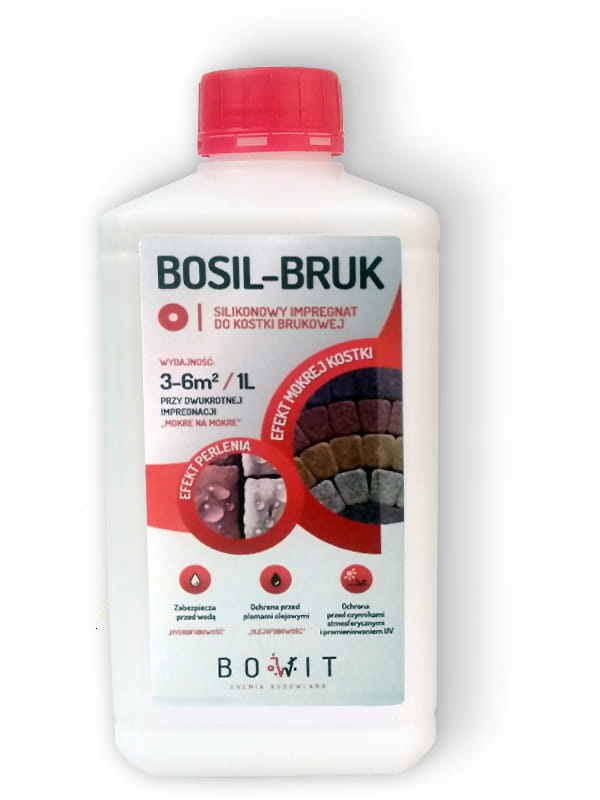 

Impregnat Silikon ,kostki Brukowej Mokra Kostka 1L