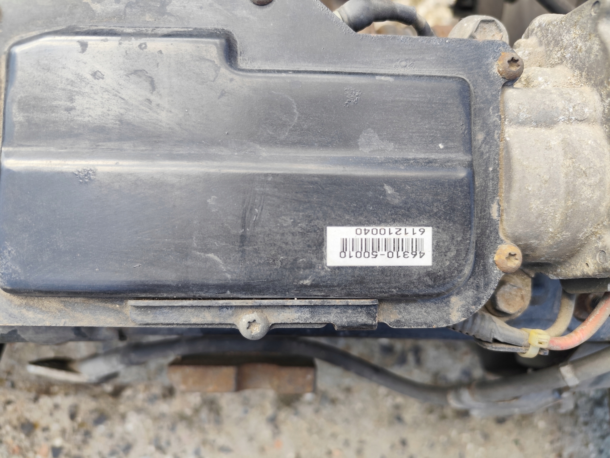 LEXUS LS 460 2007 axle beam subframe sususpension rear. differential