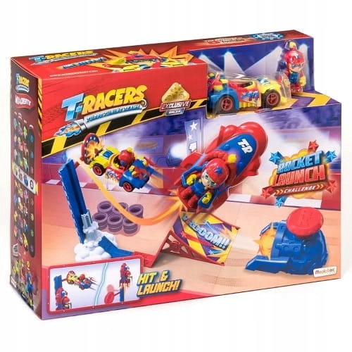 T-Racers Rocket Launch Zestaw Rakieta